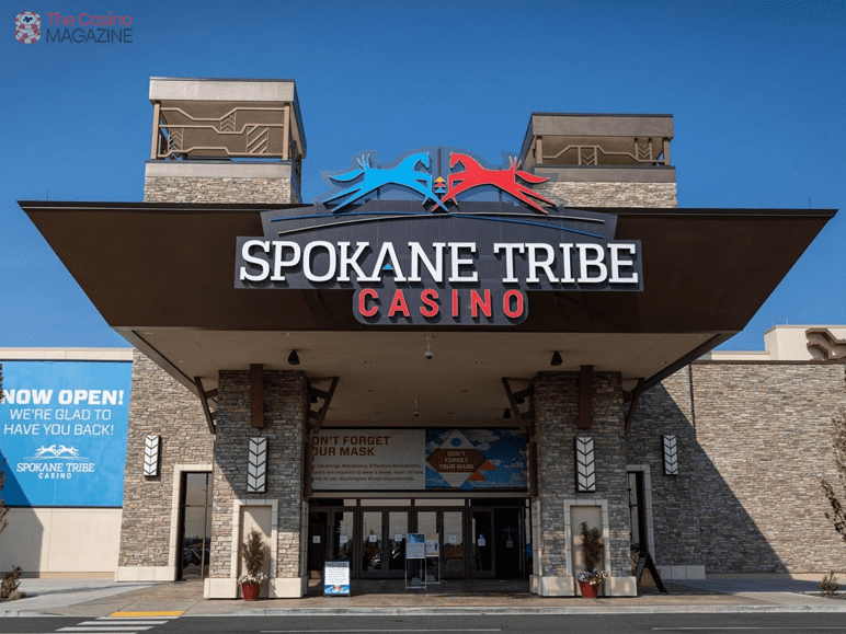 Location Of Spokane Tribe casino 